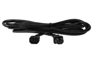 Cable SF 6 pies IEC C14 a C15 14/3 cable de alimentación - negro - Imagen 1 de 5