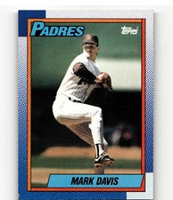 1990 Topps 205 Mark Davis   San Diego Padres