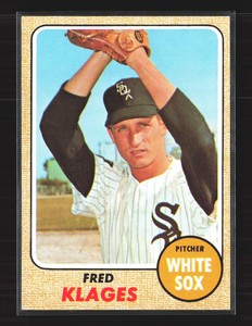 1968 Topps Baseball Vintage #229 Fred Klages