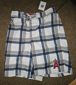Bañador de béisbol deportivo a cuadros de Los Angeles Angels para hombre varias tallas - Imagen 1 de 2