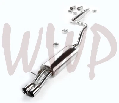 Stainless CatBack Muffler Exhaust System For 99-02 VW Golf GTI Beetle 1.8T/2.0L - Image 1 of 3