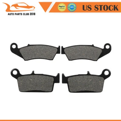 Pastilhas de freio dianteiras traseiras de fibra de carbono para 2001-2009 GAS GAS EC125 EC200 EC250 EC300 - Imagem 1 de 4