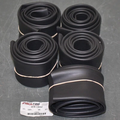(5) Термоусадочные трубки Insultab HSN-100 1-1/2 черные 48, от 1,5 до 0,75 дюйма x 4 фута - Изображение 1 из 4