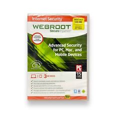 Webroot Secure Anywhere Internet Security 3 Devices