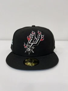 San Antonio Spurs NBA New Era Western Conference 59FIFTY Fitted Hat Cap 7 3/4 - Picture 1 of 5