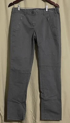 Calça Ann Taylor Feminina Tamanho 6p Moderna Fina Loft Feita na Índia Cor Cinza - Imagem 1 de 3