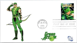 FDC 2006 SC #4084e Fleetwood Cachet, Green Arrow - San Diego, CA - J18017 - Picture 1 of 2