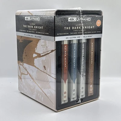 The Dark Knight Trilogy 4K UHD Blu-ray Limited Collectors Edition - UK Exclusive - Image 1 of 3