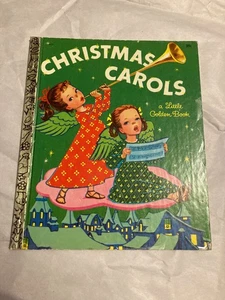 Vintage 1969 'CHRISTMAS CAROLS' Little Golden Book Gold Spine; Excellent Cond. - Bild 1 von 4
