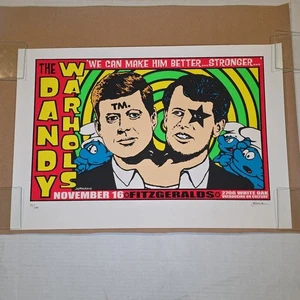 The Dandy Warhols Concert Poster November 16 Fitzgeralds Artist Signed, # 52/200 - Picture 1 of 5