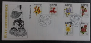 1979 Hutt River Province Flowers FDC ties 6 Stamps cd Hutt River - Bild 1 von 4