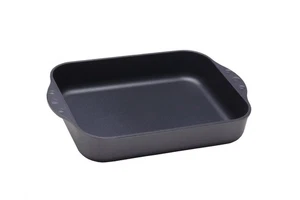 12.5" x 10" 4.8Qt Roaster HD Nonstick Diamond Coated Aluminum Dishwasher Safe... - Picture 1 of 5