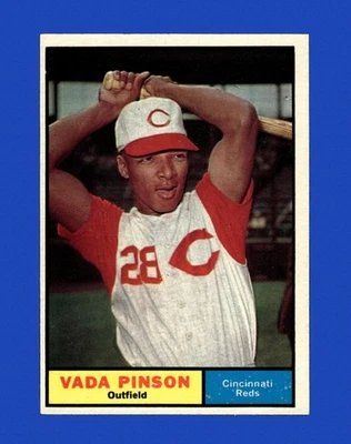 1961 Topps Set-Break #110 Vada Pinson como nuevo *GMCARDS* Foto 1 de 2