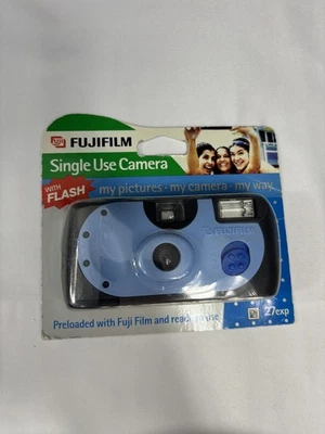 Fujifilm QuickSnap disposable Single Use Flash Camera 27 Exposures BRAND NEW  - Image 1 of 4