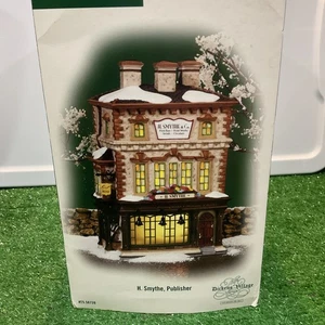 Department 56 Dickens' Village: H. Smythe, Verlagsgebäude 56.58739 Brandneu - Bild 1 von 11