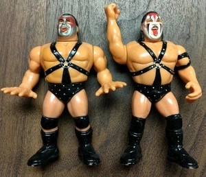 WWF Demolition Smash AX Hasbro Series 1 Wrestling Figure Set 1990 WWE VG - Picture 1 of 8