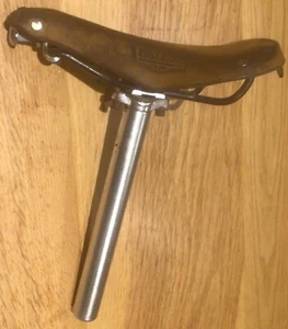 Brooks B17s Ladies Standard Tan Leather Bicycle Saddle. - Picture 1 of 9