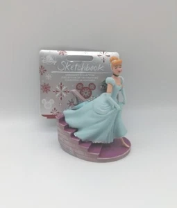 NEW! Disney Cinderella Glass Slipper Stair Fairytale Moments Sketchbook Ornament - Picture 1 of 9