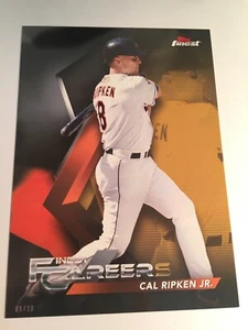 2018 Topps Finest Careers Jumbo 5x7 Cal Ripken Jr. Orioles CR10 Gold 09/10 - Picture 1 of 1