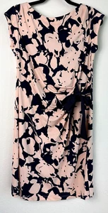 A Pea In the Pod Maternity Shift Dress Taylor Floral Blue Pink Peach  Sz Medium - Picture 1 of 9