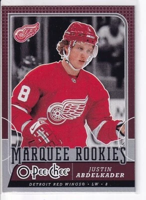 2008-09 O-Pee-Chee Marquee Rookies #534 Justin Abdelkader Detroit Red Wings - Image 1 of 2