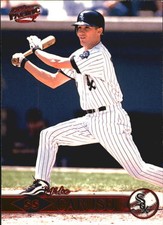 1999 Pacific Red Chicago White Sox Baseball Card #99 Mike Caruso