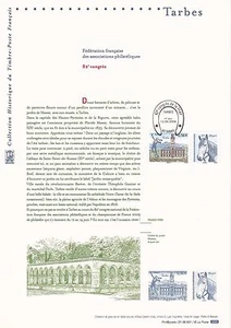 Document Philatélique 1er Jour : 01 2009 - Tarbes Congrès Philatéliques - Imagen 1 de 1