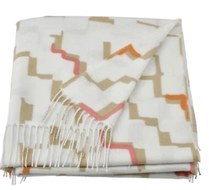 OLIVSPINNMAL Throw, off-white/multicolor, 47x63 " - Picture 1 of 3