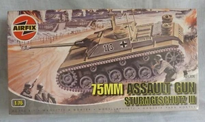 Airfix 75mm Sturmgeschütz III Modellbausatz im Maßstab 1:76 - Bild 1 von 2