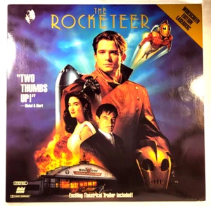 The Rocketeer, 1991 Widescreen Laserdisc Like New (LN), Cover (GOOD) Walt Disney - Picture 1 of 6