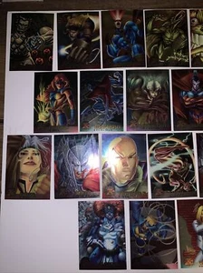 1995 Fleer Ultra X-Men Chrom 24 Karten Set Marvel - Bild 1 von 3