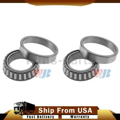 Fits 1973 1974 1975 1976 Ford F-250 WJB Front Inner Wheel Bearing and Race Set - Image 1 of 4