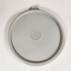 Tupperware Round Lid 227-26 Round Gray 6.5" Used Replacement Tab/Tabbed Lid ONLY - Picture 1 of 4