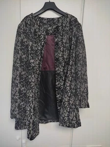 Schicke Schwarz/Weiße Übergangsjacke Von Bonita für Damen - Bild 1 von 5
