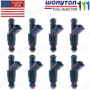 8Pcs Fuel Injectors EV6 For Ford Explorer Mountaineer F150 F250 4.6L Matched