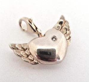 Thomas Sabo Diamond Winged Heart Charm rrp £98 - Picture 1 of 3