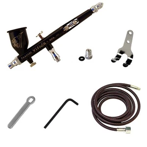 TGX-1AS Paasche Vision Double Action Gravity Feed Airbrush w/ atomizing control - Picture 1 of 4