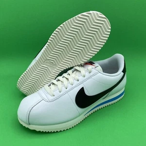 Nike Cortez weiß/schwarz/hell fotoblau Damengröße 9 DN1791-100 - Bild 1 von 6