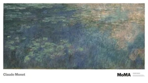 Waterlilies #1 by Claude Monet Art Print Landscape MOMA Museum Poster 39x22 - Picture 1 of 1
