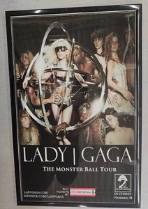 Lady GaGa Monster Ball Tour Poster, Framed - Picture 1 of 2
