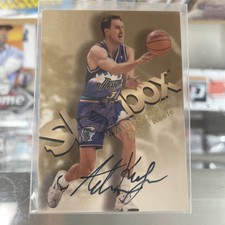 Adam Keefe Utah Jazz Skybox Autographics Stanford Basketball 1998 NBA Auto