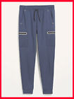 Old Navy Mens Dynamic Fleece Tapered Jogger Cargo Sweatpants Evening Blue XS 29