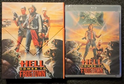 HELL COMES TO FROGTOWN w/LIMITED ED SLIPCOVER/SLIPCASE  (Blu-Ray) VINEGAR - OOP! - Image 1 of 4