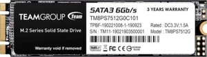 Team Group MS30 512GB M.2 2280 SATA III TLC Internal Solid State Drive (SSD) TM8 - Afbeelding 1 van 2