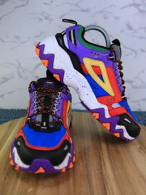 Fila Oakmont TR низкой обуви кроссовок синий красный многоцветный 5JM00949-402 женский размер 7 - Изображение 1 из 4