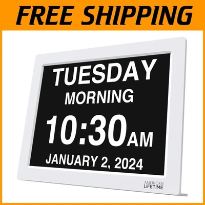Large Digital Dementia Clock for Seniors - Image 1 of 4