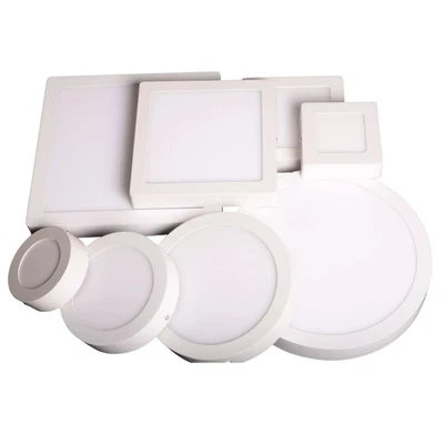 Plafoniera led da Soffitto 12w 18W 24W Rotonda Quadrata Fredda Calda Naturale - Immagine 1 di 4