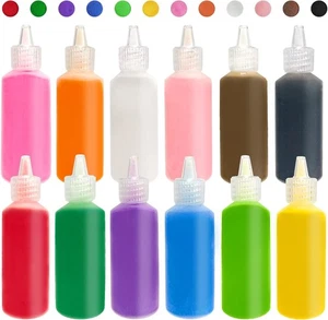 12 PCS Art Sand, 1.25oz Bottles DIY Arts and Crafts Kit, Scenic Sand for Kids' A - Picture 1 of 5