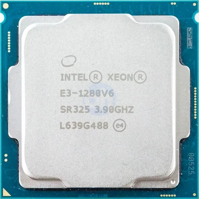 Intel Xeon E3 1280 V6 SR325 3.90GHz 4-Core 8MB 72W LGA1151 CPU - Image 1 of 4