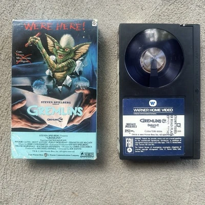 GREMLINS Beta Betamax 1984 Warner Home Video Original Release Joe Dante - Image 1 of 4